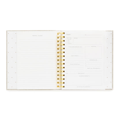 sugar paper x breathing room mindful journal interior notes pages